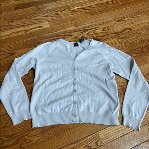 GAP Soft Gray Knit Sweater